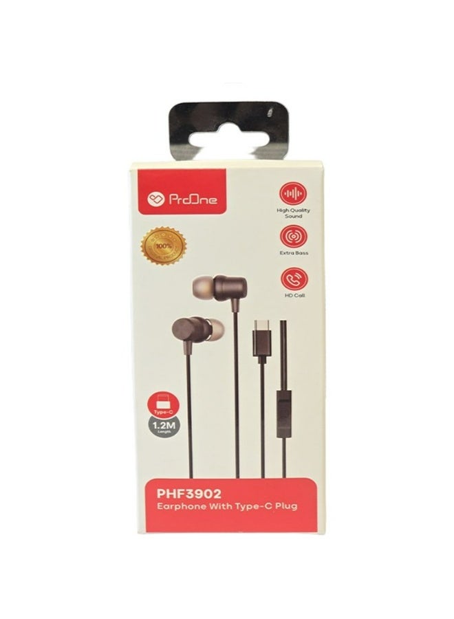 ProOne PHF3902 Type-C Earphone - Image 3